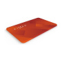 FIXED Tag Card smart lokátor ve stylu karty s podporou Find My - oranžový