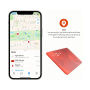 FIXED Tag Card smart lokátor ve stylu karty s podporou Find My - oranžový