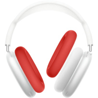 Silikonový obal na náušníky pro AirPods Max 1 / 2 - červený