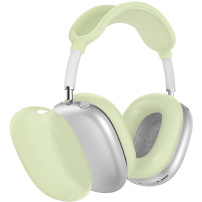 4v1 průsvitný silikonový obal pro AirPods Max 1 / 2 - zelený