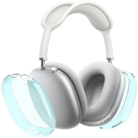 Transparentní kryty sluchátek pro AirPods Max 1 / 2 - modré