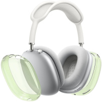Transparentní kryty sluchátek pro AirPods Max 1 / 2 - zelené
