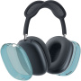 AhaStyle transparentní kryty sluchátek pro AirPods Max 1 / 2 - modré