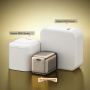 WEKOME WU-09 GaN rychlonabíjecí adaptér s portem USB-C - 65W - oranžový