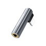 ESSAGER audio redukce - 3,5 mm jack na Lightning - šedá