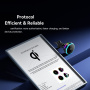 ESSAGER ES-T13 magnetický držák do auta do ventilační mřížky s bezdrátovým nabíjením pro iPhone - černý