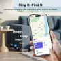 UGREEN CM919 smart lokátor s podporou Find My - tmavě šedý
