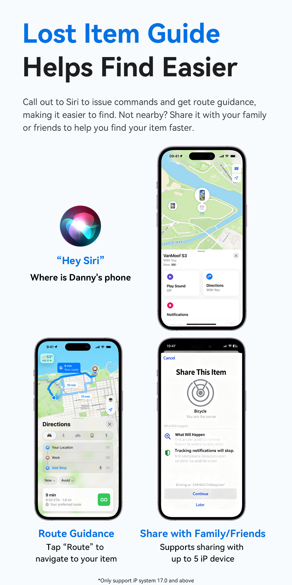 ESSAGER WWQ smart lokátor s podporou Find My - bílý