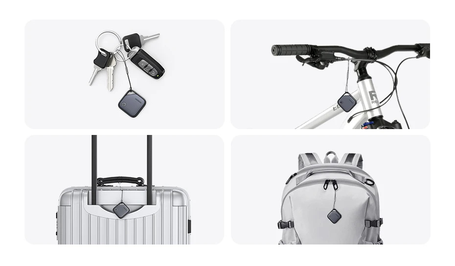 UGREEN CM816 smart lokátor s podporou Find My - růžový
