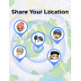 UGREEN CM919 smart lokátor s podporou Find My - tmavě šedý