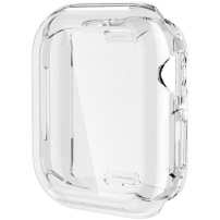 ENKAY pouzdro z měkkého plastu s ochranou displeje pro Apple Watch 46mm - čiré