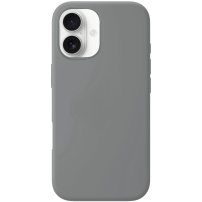 Silikonový kryt s MagSafe pro iPhone 17 - šedý