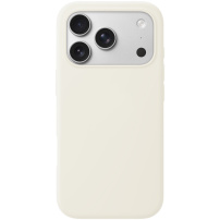 Silikonový kryt s MagSafe pro iPhone 17 Pro - béžový