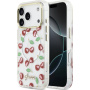 Guess IML Glitter Cherry kryt s MagSafe pro iPhone 17 Pro - třešně