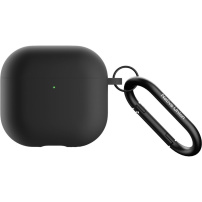 Native Union Active silikonový obal s karabinou pro AirPods 4 / 5 - černý
