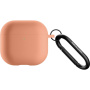 Native Union Active silikonový obal s karabinou pro AirPods 4 / 5 - meruňkový