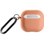 Native Union Active silikonový obal s karabinou pro AirPods 4 / 5 - meruňkový