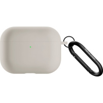 Native Union Active silikonový obal s karabinou pro AirPods Pro 3 - krémový