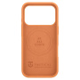 Tactical Velvet Smoothie silikonový kryt s MagSafe pro iPhone 17 Pro - oranžový