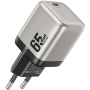 WEKOME WU-09 GaN rychlonabíjecí adaptér s portem USB-C - 65W - šedý