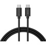EcoFlow GaN sada adaptéru s porty 2x USB-C / USB-A a kabelu USB-C na USB-C - 65W - 1 m - stříbrná