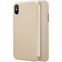 Nillkin Sparkle Folio pouzdro pro Apple iPhone X / XS - zlaté