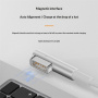 D035 nabíjecí kabel - USB-C na MagSafe 1 (tvar L) pro MacBook - 1,8 m - bílý
