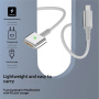D036 nabíjecí kabel - USB-C na MagSafe 2 (tvar T) pro MacBook - 1,8 m - bílý