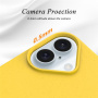 Matný ekologicky rozložitelný kryt pro iPhone 16 - červený