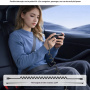 Yesido CA205 natahovací nabíjecí a datový kabel - USB-C na USB-C - 1,2 m - černý