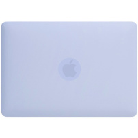 Matný transparentní kryt s vyklápěcím stojánkem pro MacBook Neo (A3404) - fialový