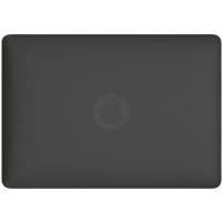 Matný transparentní kryt s vyklápěcím stojánkem pro MacBook Neo (A3404) - šedý