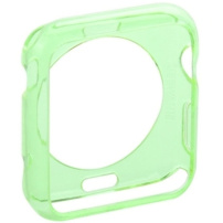 Haweel transparentní pouzdro z měkkého plastu pro Apple Watch 42mm - zelený