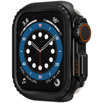 Kovové pouzdro ve stylu Watch Ultra pro Apple Watch 45mm - černé