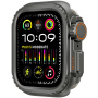 Kovové pouzdro ve stylu Watch Ultra pro Apple Watch 46mm - šedé