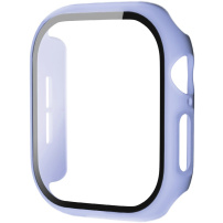 Matné pouzdro s tvrzeným sklem pro Apple Watch 42mm (Series 10 / 11) - modrofialové
