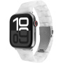FIXED Resin Strap řemínek pro Apple Watch 42mm / 41mm / 40mm / 38mm - bílý