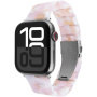 FIXED Resin Strap řemínek pro Apple Watch 42mm / 41mm / 40mm / 38mm - růžový