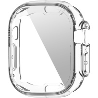 Lesklé pouzdro z měkkého plastu s ochranou displeje pro Apple Watch Ultra 49mm - čiré