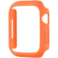 Matné pouzdro pro Apple Watch 45mm - oranžové