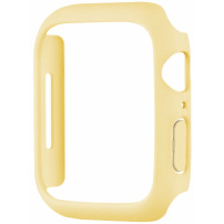 Matné pouzdro pro Apple Watch 45mm - žluté