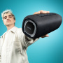 Niceboy Pulsar bezdrátový Bluetooth reproduktor s podsvícením - černý