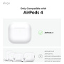 ELAGO Pager obal ve stylu pageru pro AirPods 4 / 5 - béžový