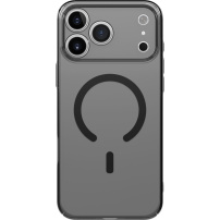 UNIQ Airsuit MagClick transparentní kryt s MagSafe pro iPhone 17 Pro Max - šedý