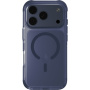 UNIQ Combat MagClick kryt s barevným rámečkem a MagSafe pro iPhone 17 Pro - tmavě modrý