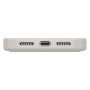 UNIQ Lyden MagClick kožený kryt s MagSafe pro iPhone 17 Pro Max - krémový