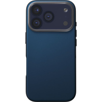 UNIQ Lyden DS MagClick kožený kryt s MagSafe pro iPhone 17 Pro - tmavě modrý