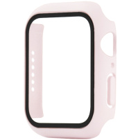 Matné pouzdro s tvrzeným sklem pro Apple Watch 40mm - starorůžové