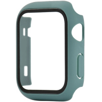 Matné pouzdro s tvrzeným sklem pro Apple Watch 42mm - petrolejové