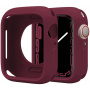 Ochranné silikonové pouzdro pro Apple Watch 38mm / 40mm - vínové